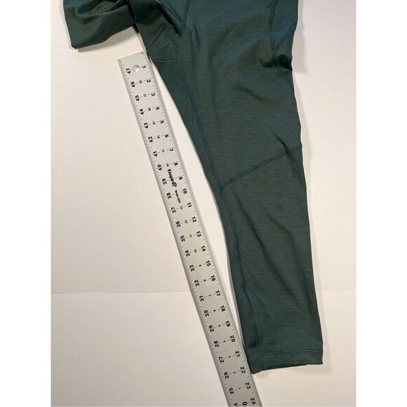 Outdoor Voices Cropped Leggings Green Blue Spacedye Athletic Womens Size Medium - Picture 7 of 8